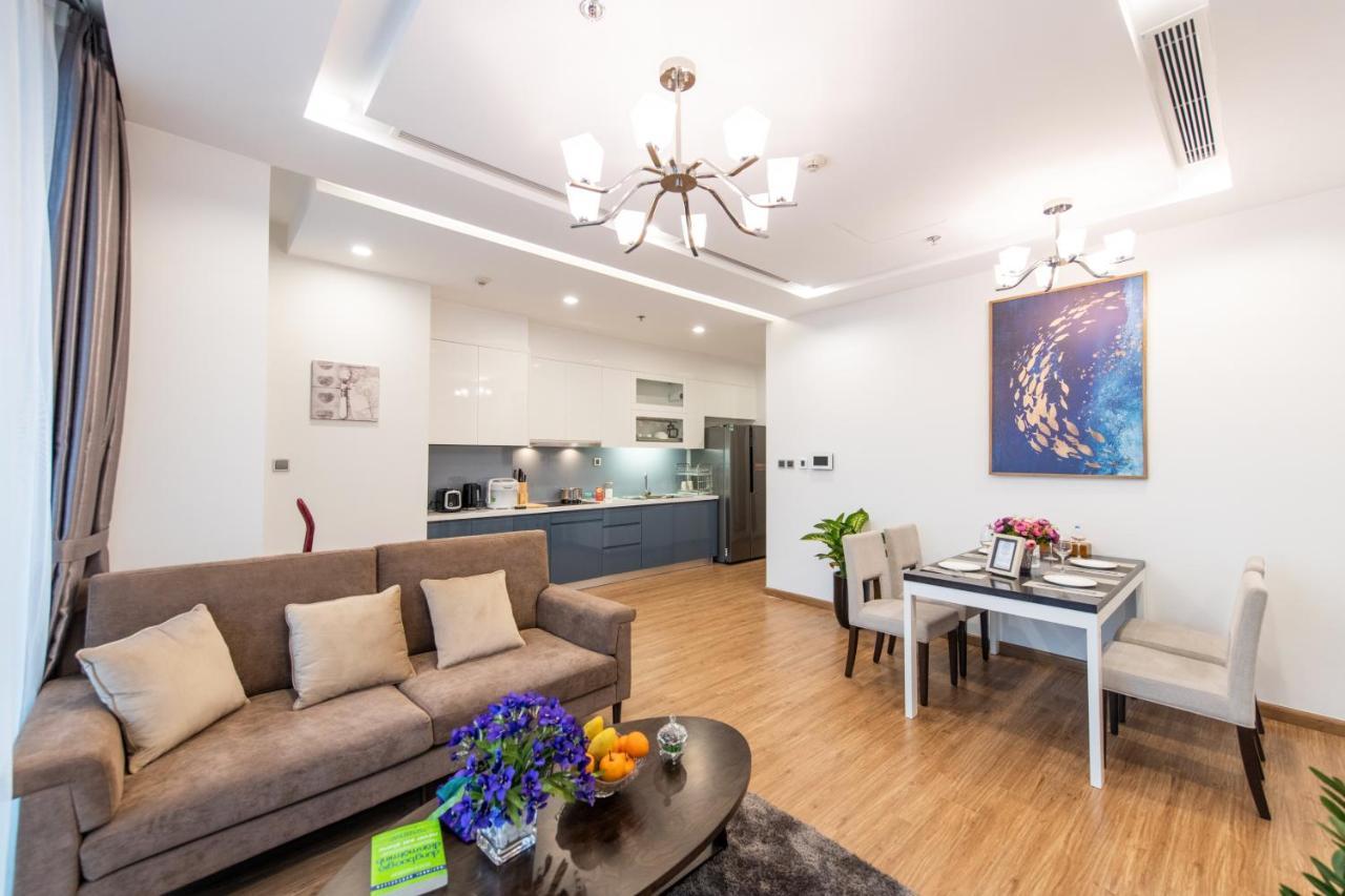 Hi-Home Suites - Vinhomes Metropolis هانوي المظهر الخارجي الصورة
