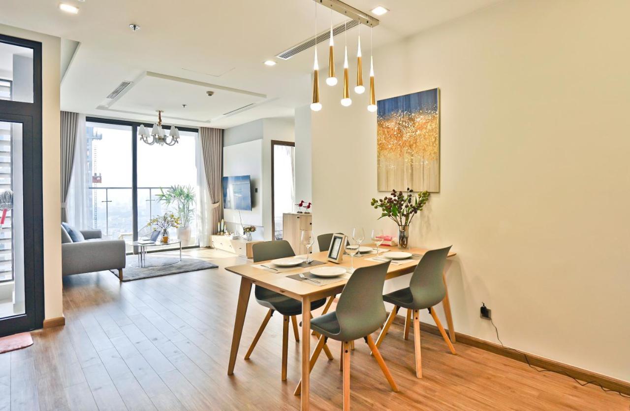 Hi-Home Suites - Vinhomes Metropolis هانوي المظهر الخارجي الصورة